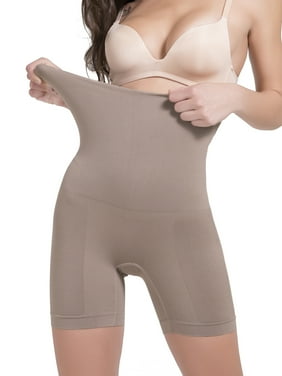 Seamless Tummy Control Body Shaper Butt Lifter High-Waist Shorts KIM S Open-Crotch Shapewear